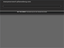 Tablet Screenshot of manyaneresort-pilanesberg.com
